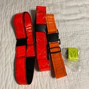 Hi Visibility Reflector Belts EUC.